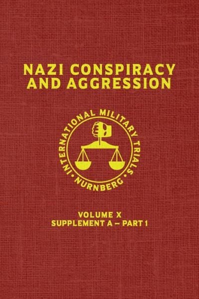 Cover for United States Government · Nazi Conspiracy And Aggression (Gebundenes Buch) (2019)