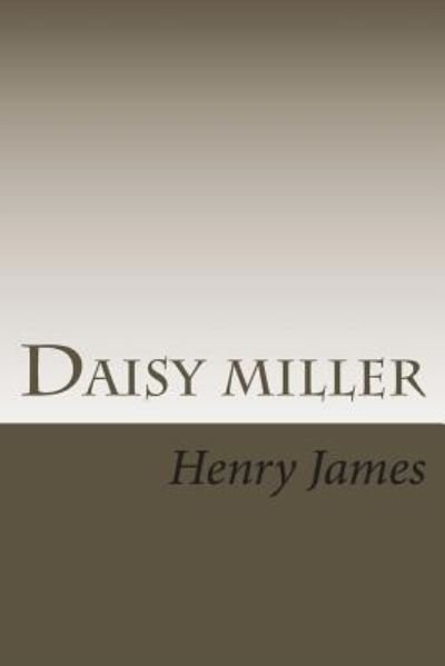 Cover for Henry James · Daisy miller (Paperback Book) (2018)