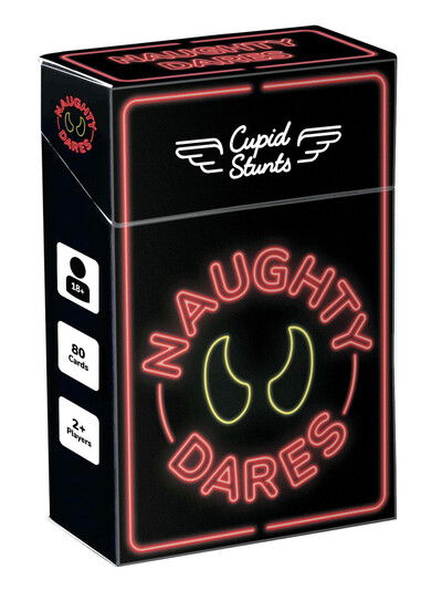 Cover for Summersdale Publishers · Cupid Stunts Cards - The Naughty Dares Edition: 80 Cheeky Challenges to Spice Up a Night (Flashcards) (2020)