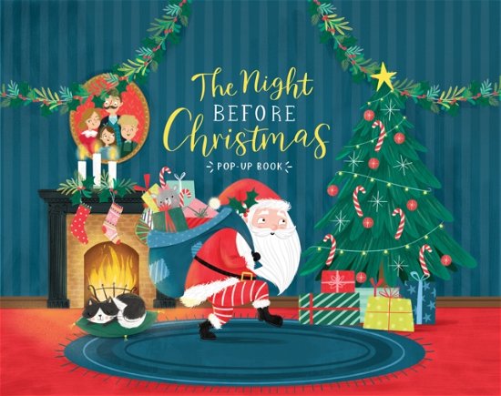 Cover for North Parade Publish · The Night Before Christmas - Christmas Pop-Up Book (Hardcover Book) (2020)