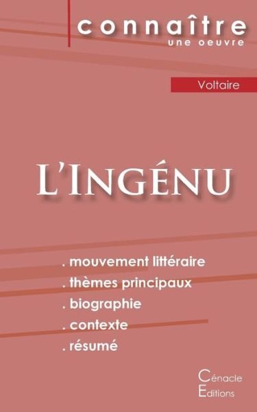 Cover for Voltaire · Fiche de lecture L'Ingenu de Voltaire (Analyse litteraire de reference et resume complet) (Paperback Bog) (2022)