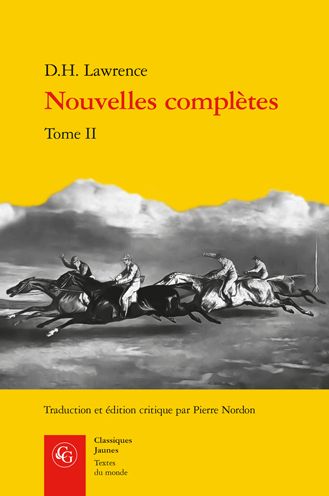 Cover for David Herbert Lawrence · Nouvelles Completes. Tome II (Paperback Book) (2021)