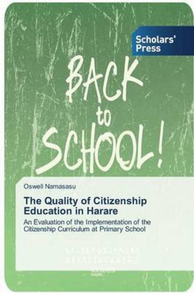 Cover for Namasasu · The Quality of Citizenship Edu (Book) (2013)