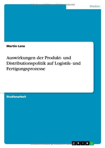 Cover for Lenz · Auswirkungen der Produkt- und Dist (Book) [German edition] (2011)