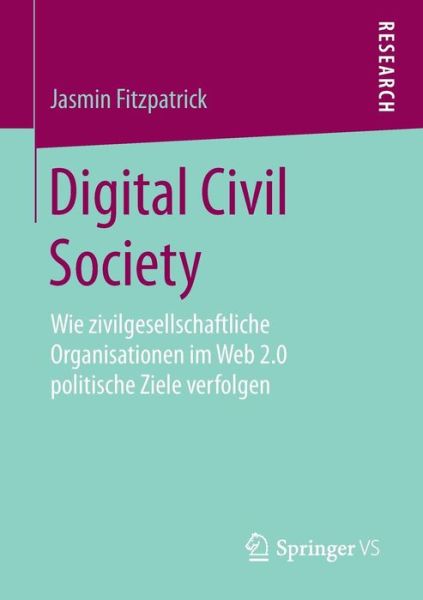 Cover for Fitzpatrick · Digital Civil Society (Book) (2018)