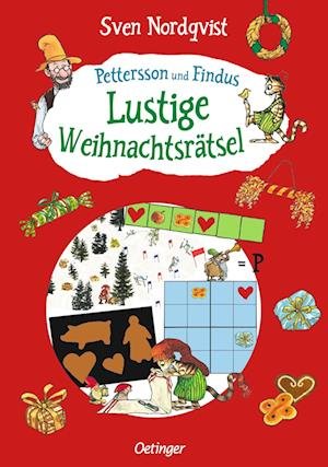 Cover for Sven Nordqvist · Pettersson und Findus. Lustige Weihnachtsrätsel (Bok) (2023)