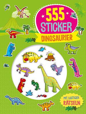 Cover for 555 Sticker Dinosaurier (Book) (2024)