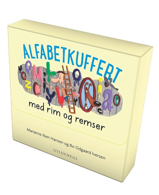 Cover for Marianne Iben Hansen · Min egen kuffert: Alfabetkuffert med rim og remser (Inbunden Bok) [1:a utgåva] [Indbundet] (2014)