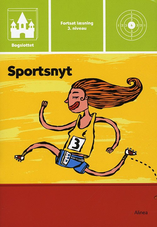 Cover for Peggy Andersson · Bogslottet Fortsat læsning, 3. niveau - trin 4: Bogslottet 3, Sportsnyt (Hæftet bog) [1. udgave] (2008)