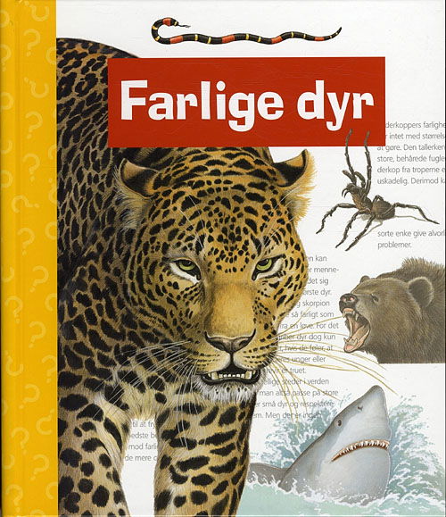 Cover for Angela Weinhold · Farlige dyr (Cardboard Book) [1st edition] (2011)