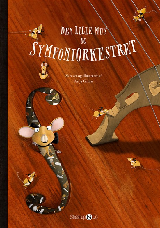 Cover for Anja Gram · Den lille mus og symfoniorkesteret (Gebundenes Buch) [1. Ausgabe] (2022)