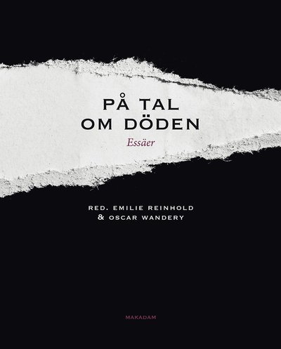 Cover for Jacob Östberg · På tal om döden : essäer (Book) (2021)