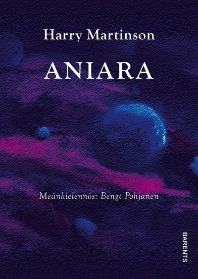 Cover for Harry Martinson · Aniara (meänkieli) (Hardcover Book) (2022)