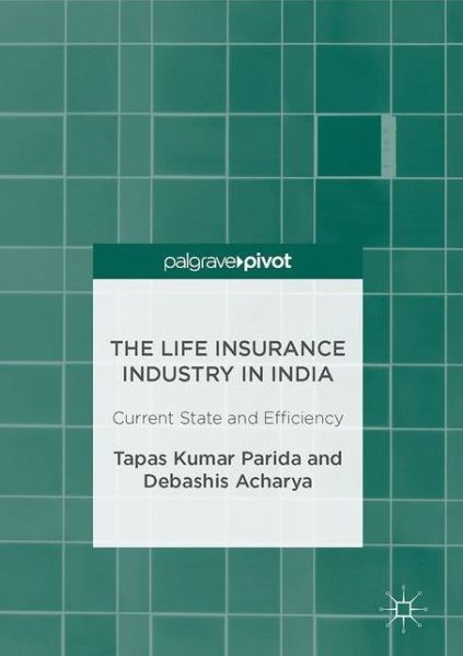 The Life Insurance Industry in India: Current State and Efficiency - Tapas Kumar Parida - Books - Springer Verlag, Singapore - 9789811022326 - January 6, 2017