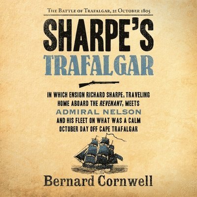 Cover for Bernard Cornwell · Sharpe's Trafalgar (CD) (2022)