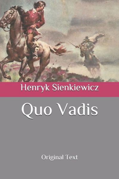 Cover for Henryk Sienkiewicz · Quo Vadis (Paperback Book) (2020)