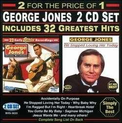Cover for George Jones · 32 Greatest Hits (CD) (2013)