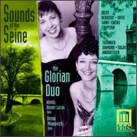 Cover for The Glorian Duo · Tournier / Diamond / Ibert / Satie (CD) (2016)