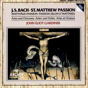 Bach: St. Matthew Passion - Ar - Gardiner John Eliot / English - Musiikki - POL - 0028942977327 - tiistai 6. syyskuuta 2005