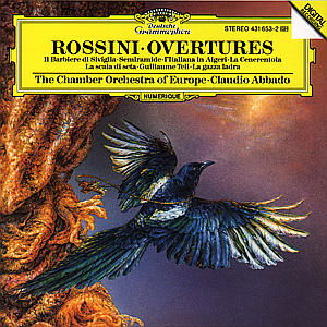 Cover for Abbado / Chamber Orch of Europe · Rossini: Overtures (CD) (1997)
