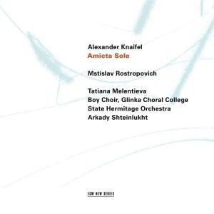 Cover for Mstislav Rostropovich &amp; Tatiana Melentie · Amicta Sole (CD) (2005)