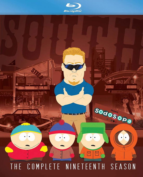 Cover for South Park: Complete Nineteenth Season (Blu-ray) (2016)