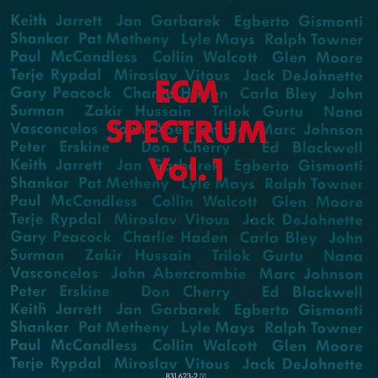 Ecm Spectrum Vol. 1 - Diverse Jazz - Musikk - SUN - 0042283162327 - 1. mai 1987