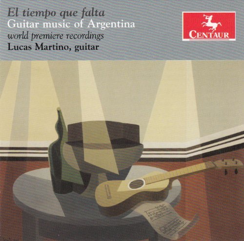 Cover for Botta / Martino,lucas · El Tiempo Que Falta: Guitar Music of Argentina (CD) (2013)