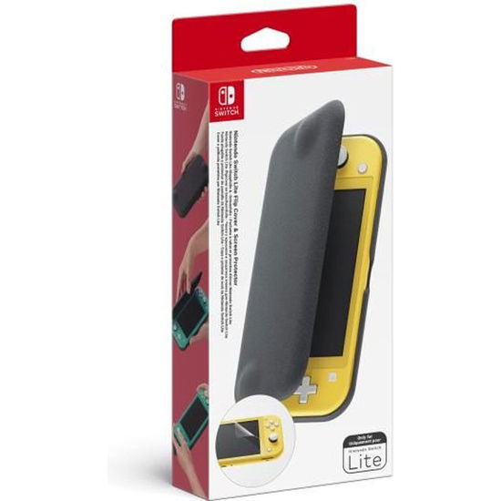 Cover for Switch · Nintendo Switch Lite ? Flip Cover &amp; Screenprotector (SWITCH)