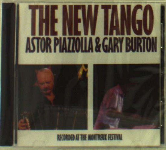 New Tango-Piazzolla,Astor Burton,Gary - Piazzolla,astor / Burton,gary - Musik - Rhino - 0075678182327 - 25. oktober 1990