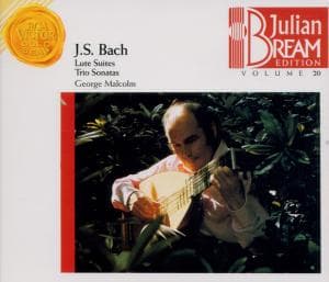 Cover for Julian Bream · Bach Lute Suites &amp; Trio Sonatas (CD) (1994)