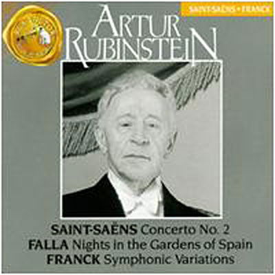 Cover for Rubinstein Artur · Saint-saens: Klavierkonzert 2/n (CD)