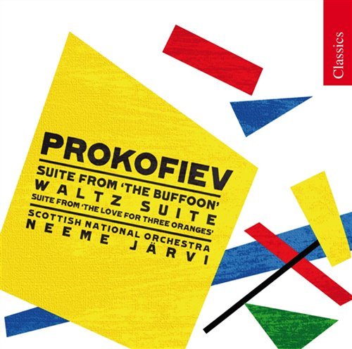 Cover for Prokofiev / Rsno / Jarvi · Suite from the Buffoon (CD) (2008)