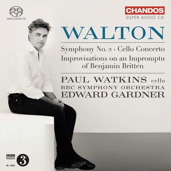 Symphony No.2 - W. Walton - Musiikki - CHANDOS - 0095115515327 - torstai 12. maaliskuuta 2015