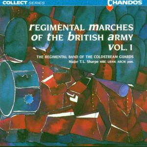 Cover for The Regimental Band of the Coldstream Guards · Regimental Marches Of The British Army 1 (CD) (1994)