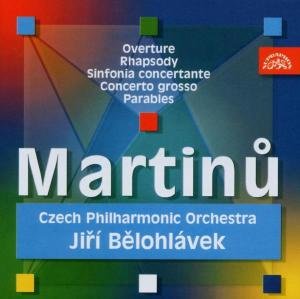 Cover for B?lohlávek ?eská filharmonie · Martin?: P?edehra pro orchestr, Rapso (CD) (2003)