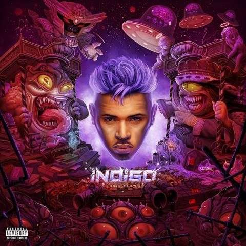 Cover for Chris Brown · Indigo (CD) [Explicit edition] (2019)