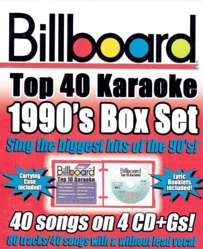 Billboard 1990's Top-40 Bo - Karaoke - Musik - KARAOKE - 0610017443327 - 23 september 2008