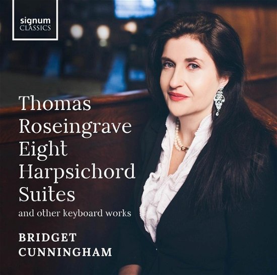 Cover for Bridget Cunningham · Thomas Roseingrave: Eight Harpsichord Suites (CD) (2024)