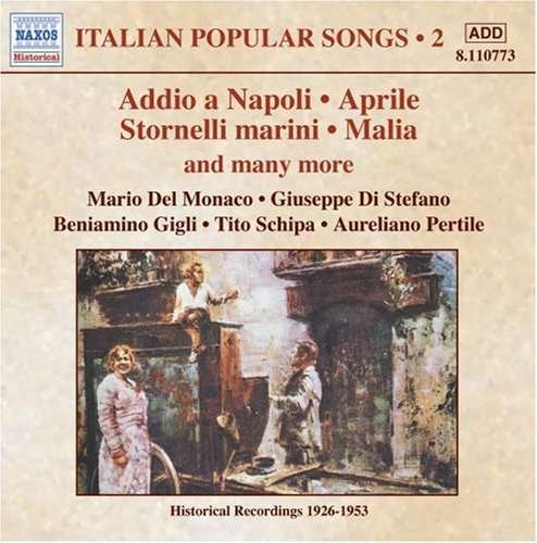 Cover for Italian Popular Songs 2 (CD) (2006)