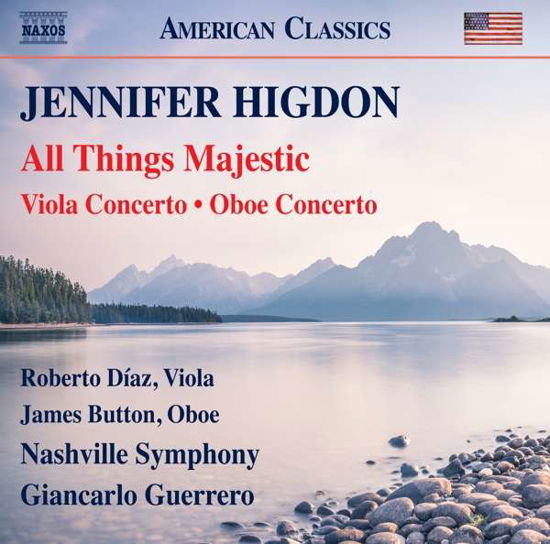 Cover for Diaz; Button; Nashville Symphony; Guerrero · All Things Majestic (CD) (2017)