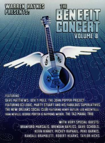 Benefit Concert V8 - Warren Haynes - Elokuva - EVIL TEEN - 0651751120327 - tiistai 24. kesäkuuta 2008