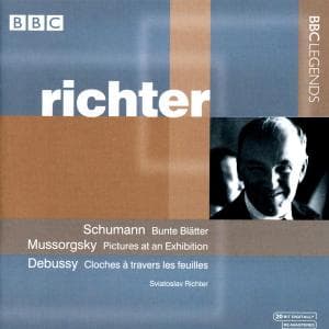 Cover for Sviatoslav Richter · Bunte Blatter / Pictures At An Exhibi (CD) (2002)