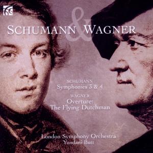 Cover for London Symphony Orchestra / Butt · Schumann: Symphonies 3 &amp; 4 / Wagner: Flying Dutchman Overture (CD) (2012)