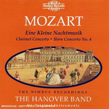 Eine Kleine Nachtmusi - Mozart / Goodman / Hanover Band - Muzyka - NIMBUS - 0710357702327 - 7 stycznia 1997