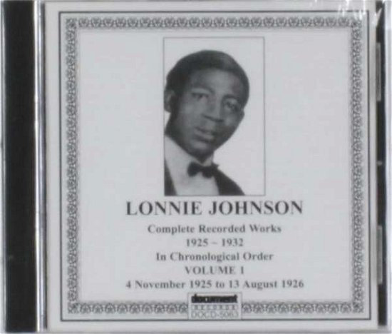 Complete Recorded 1 - Lonnie Johnson - Musik - DOCUMENT - 0714298506327 - 2. juni 1994