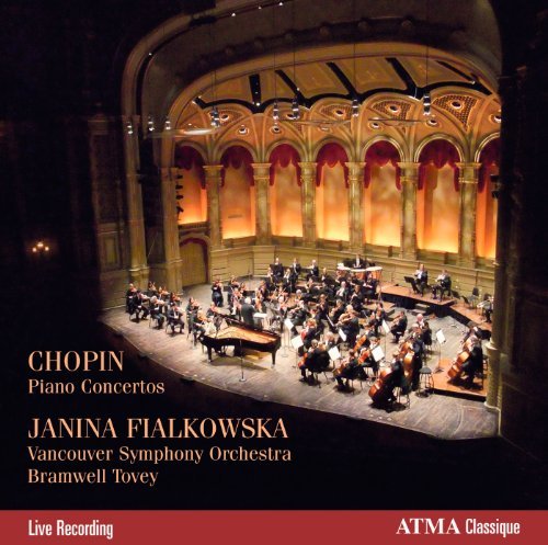 Piano Concerto 1 & 2 Atma Classique Klassisk - Fialkowska Janina - Music - DAN - 0722056264327 - 2010