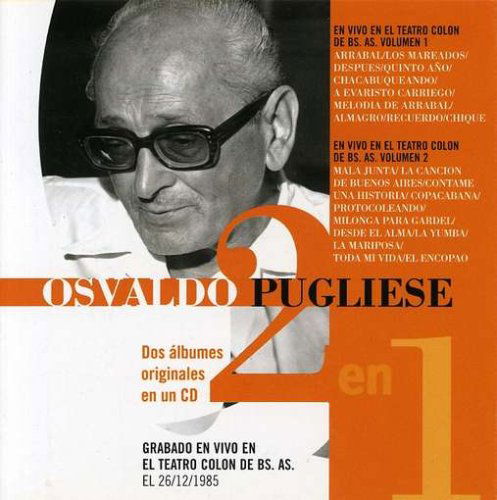 Cover for Osvaldo Pugliese · En El Colon Vol 1 &amp; 2 (CD) (1999)