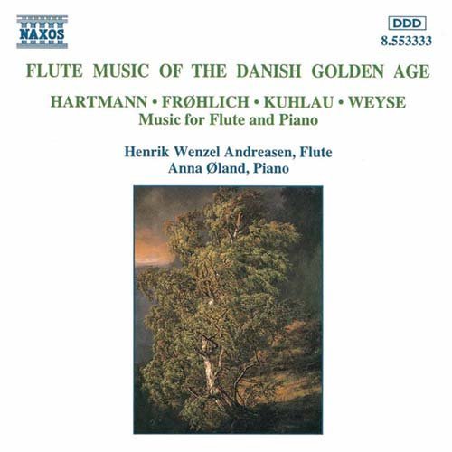 Flute Music Of The Danish Golden Age - Henrik Wenzel Andreasen - Musik - NAXOS - 0730099433327 - 11. juli 1995
