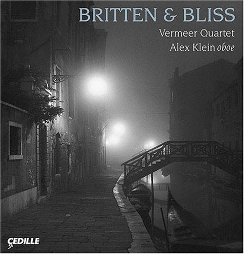 Cover for Britten / Bliss / Klein / Vermeer Quartet · Quartet for Strings / Phantasy for Oboe &amp; String (CD) (2006)